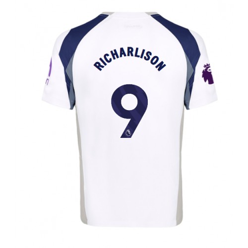 Stroje piłkarskie Tottenham Hotspur Richarlison #9 Koszulka Podstawowej 2025-26 Krótki Rękaw
